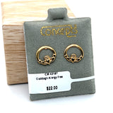 Claddagh Allergy Free Earrings