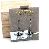 Star Fishhook Allergy Free Earrings