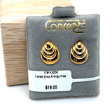Seashell Tiered Drop Allergy Free Earrings