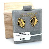 Diamond Grill Allergy Free Earrings