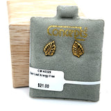Oak Leaf Allergy Free Earrings