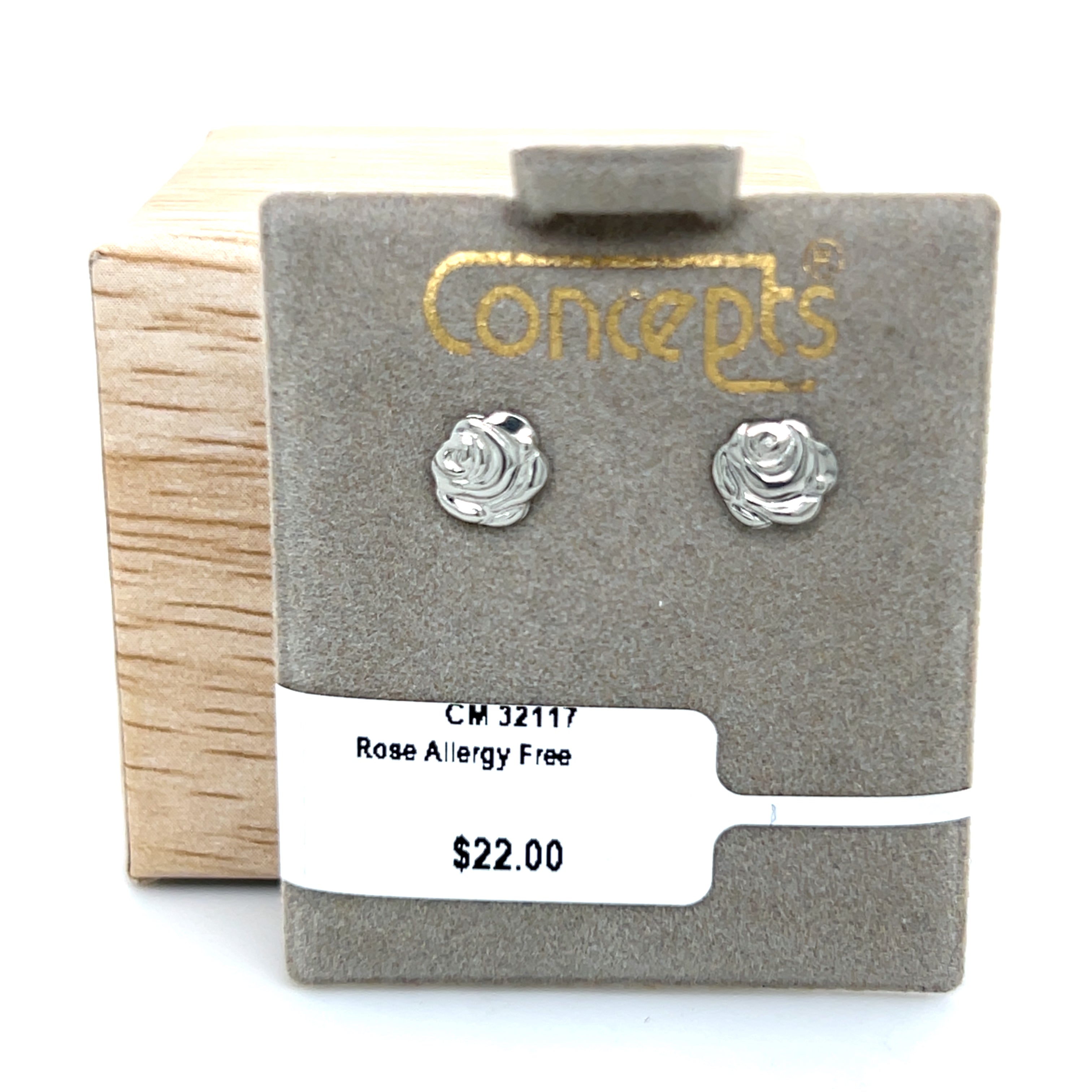 Rose Allergy Free Earrings