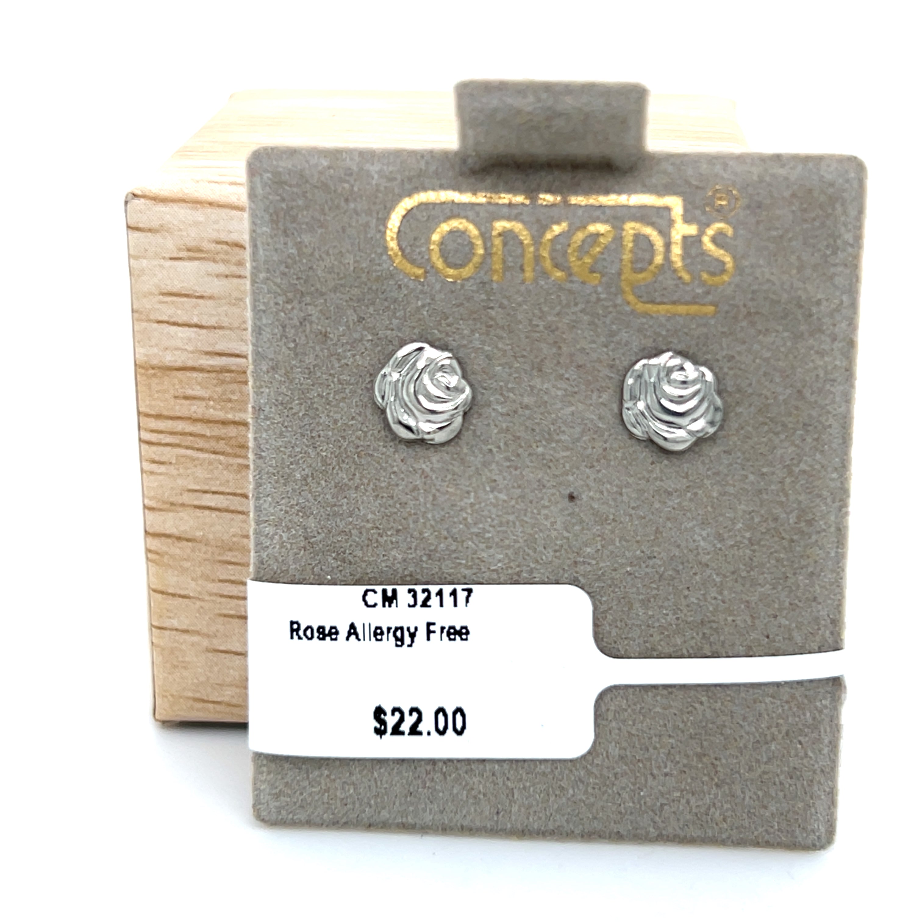Rose Allergy Free Earrings