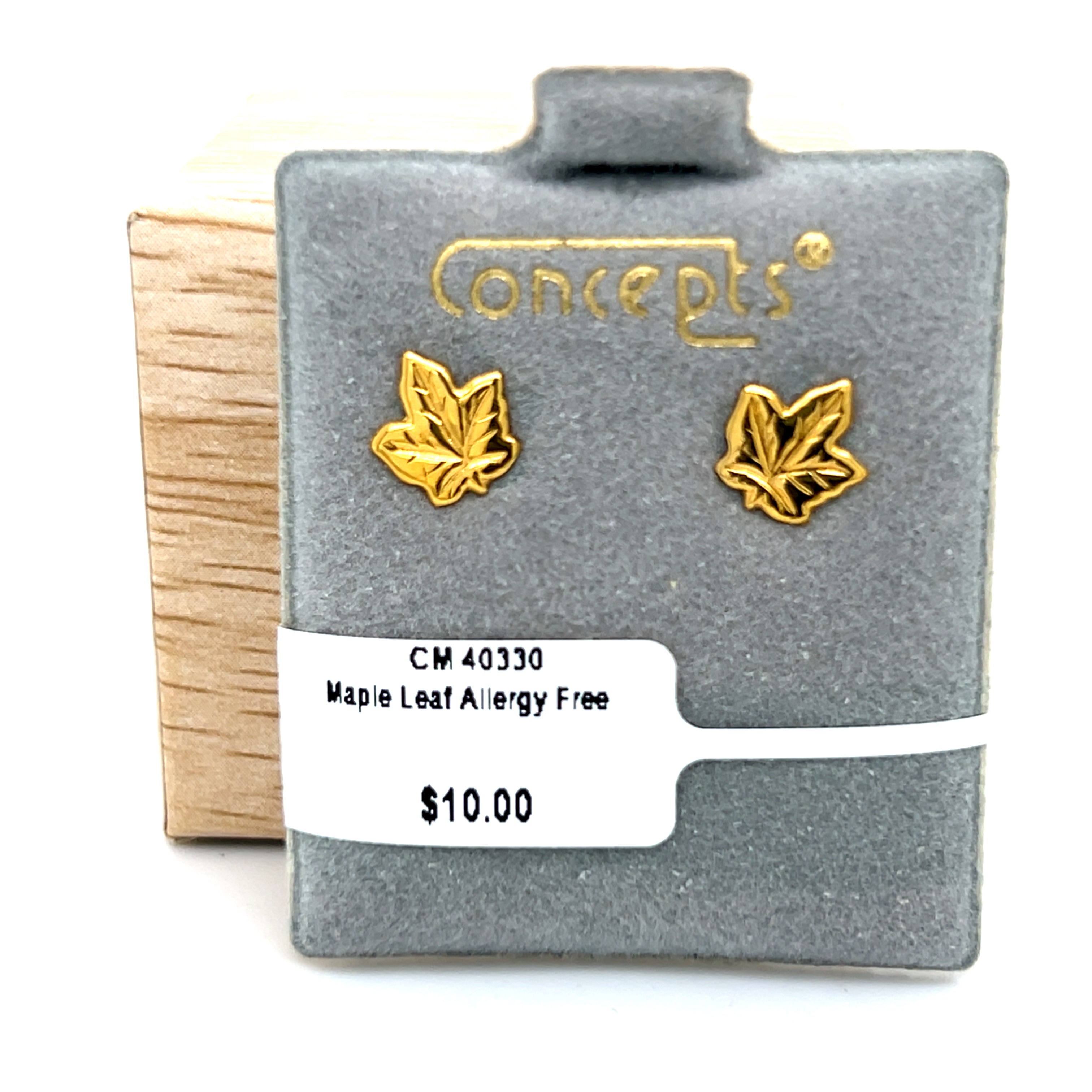 Maple Leaf Allergy Free Earrings