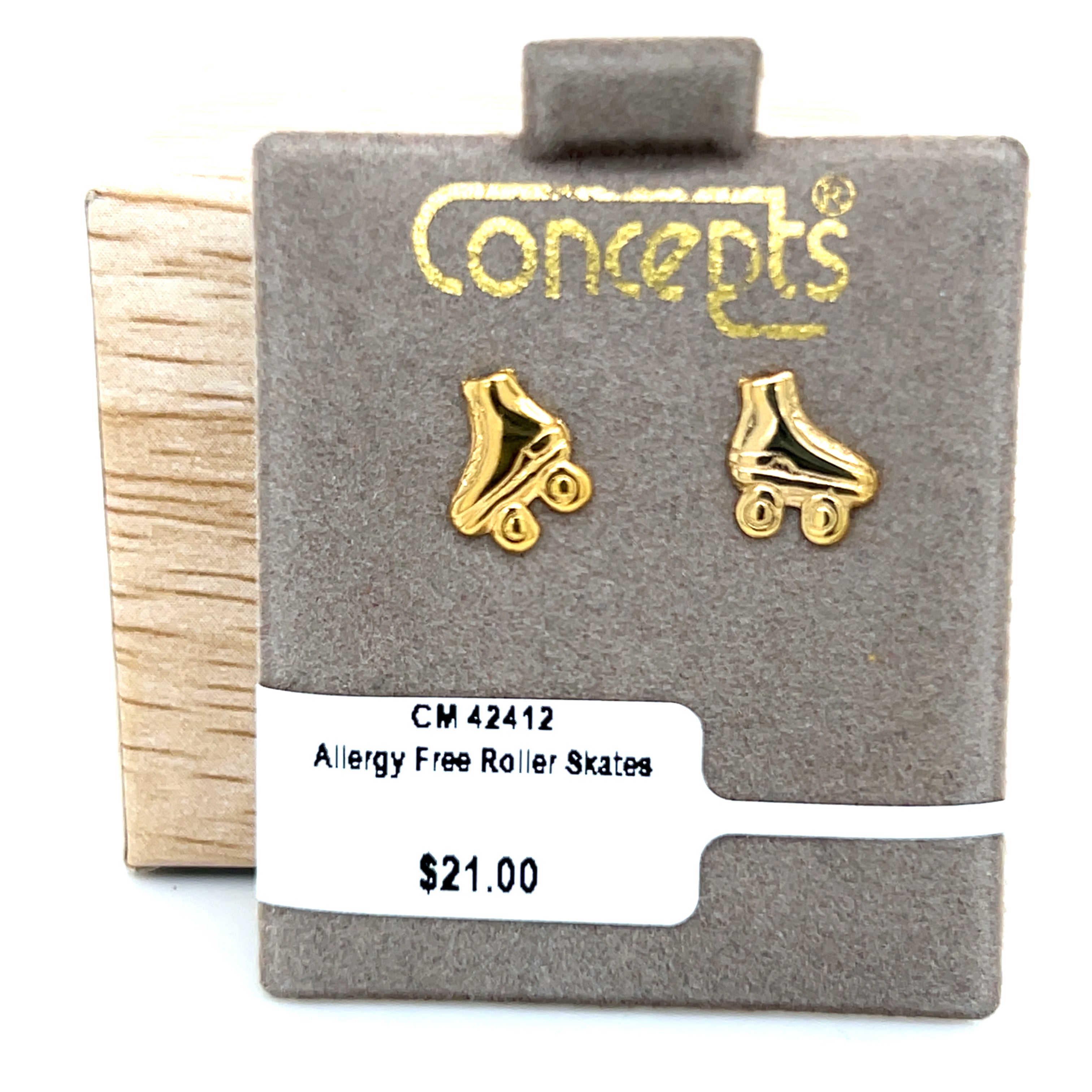 Roller Skate Allergy Free Earrings