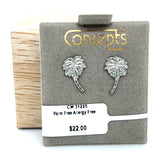 Palm Tree Allergy Free Earrings