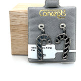 Candy Cane Allergy Free Earrings