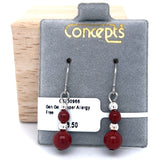 Genuine Jasper Allergy Free Earrings