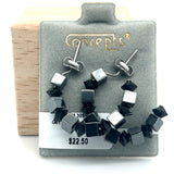 Genuine Hematite Allergy Free Earrings