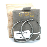 1" Endless Hoop Allergy Free Earrings