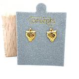 Concepts Gold-Tone Strawberry Allergy Free Earrings