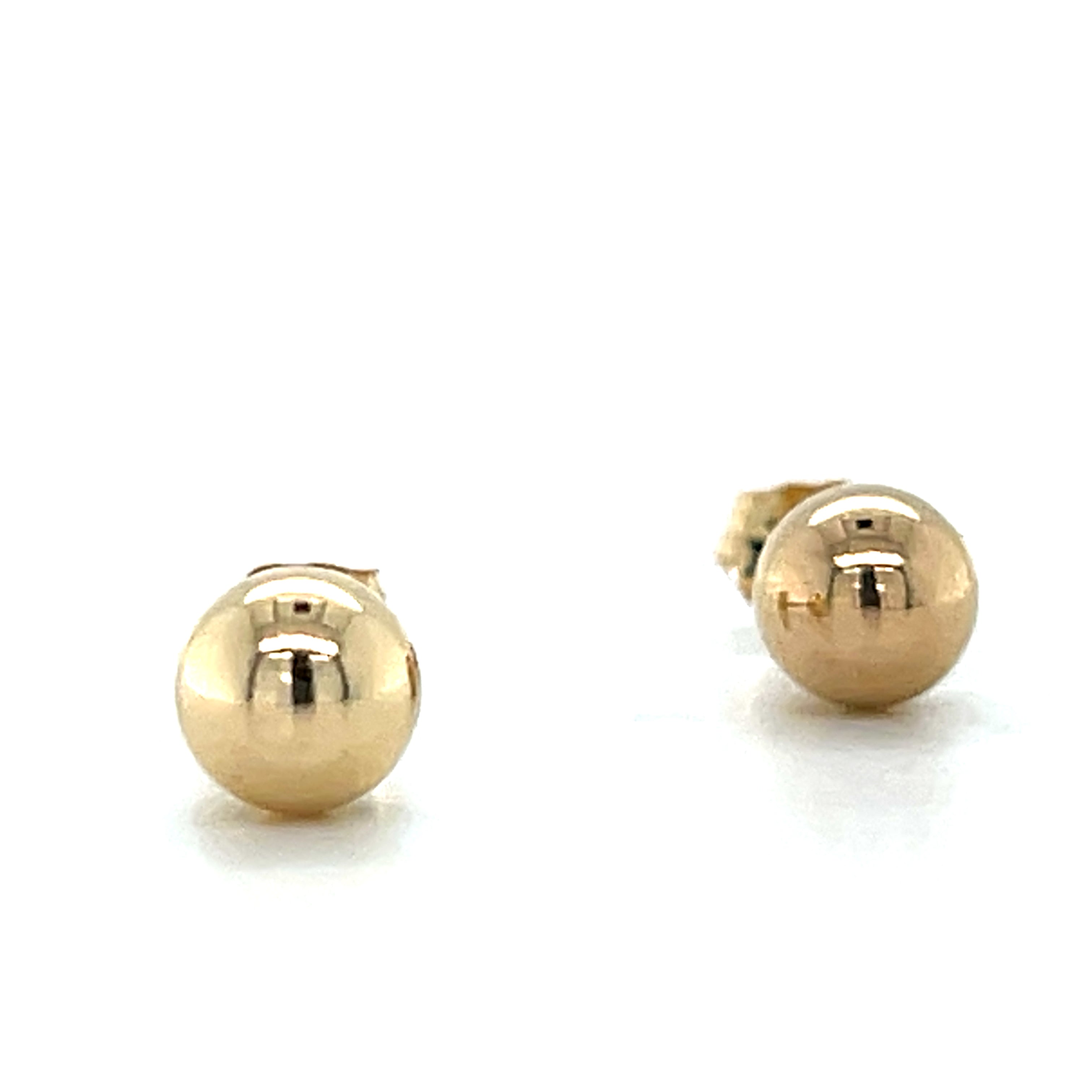 Gold Filled 6mm Ball Earrings