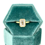 14K Yellow Gold 2.07 Carat E, VS2 Diamond (IGI# 738522827) Bezel-Set Solitaire Engagement Ring