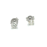 "Catalina" 14K White Gold 1/4 Carat Total Weight Diamond Studs