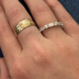 14K White Gold 1.63 Carat Total Weight Lab Grown Diamond Wedding/Anniversary/Stackable Band Ring
