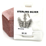 Silver Butterfly Charm
