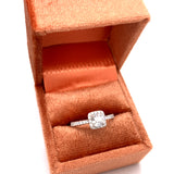 "Sheryl" 14K White Gold .76CT Diamond Engagement Ring