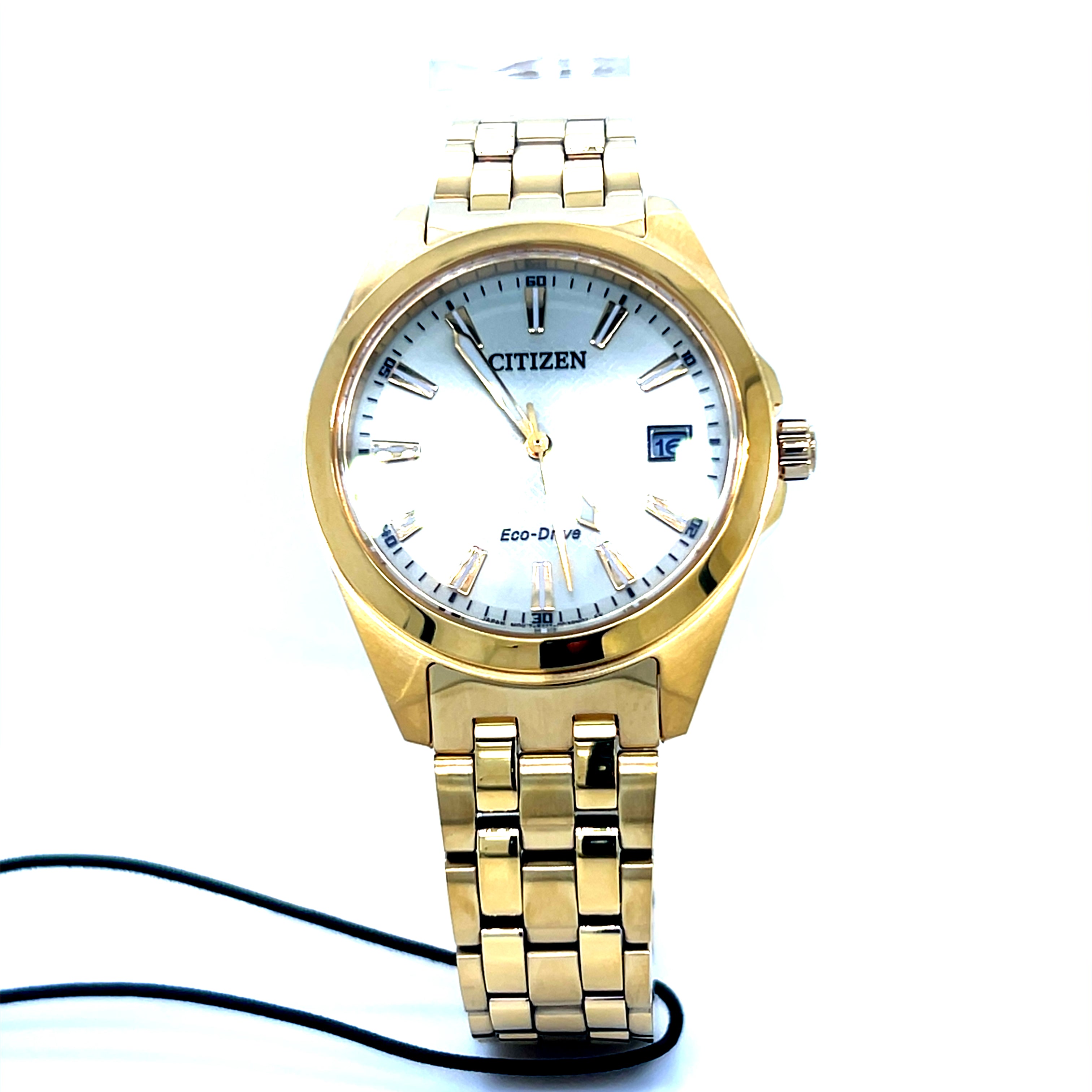 Ladies' Eco-Drive Classic Peyten Champayne Dial Watch