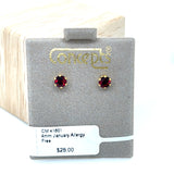 Concepts Gold-Tone 4mm January Allergy Free Earrings