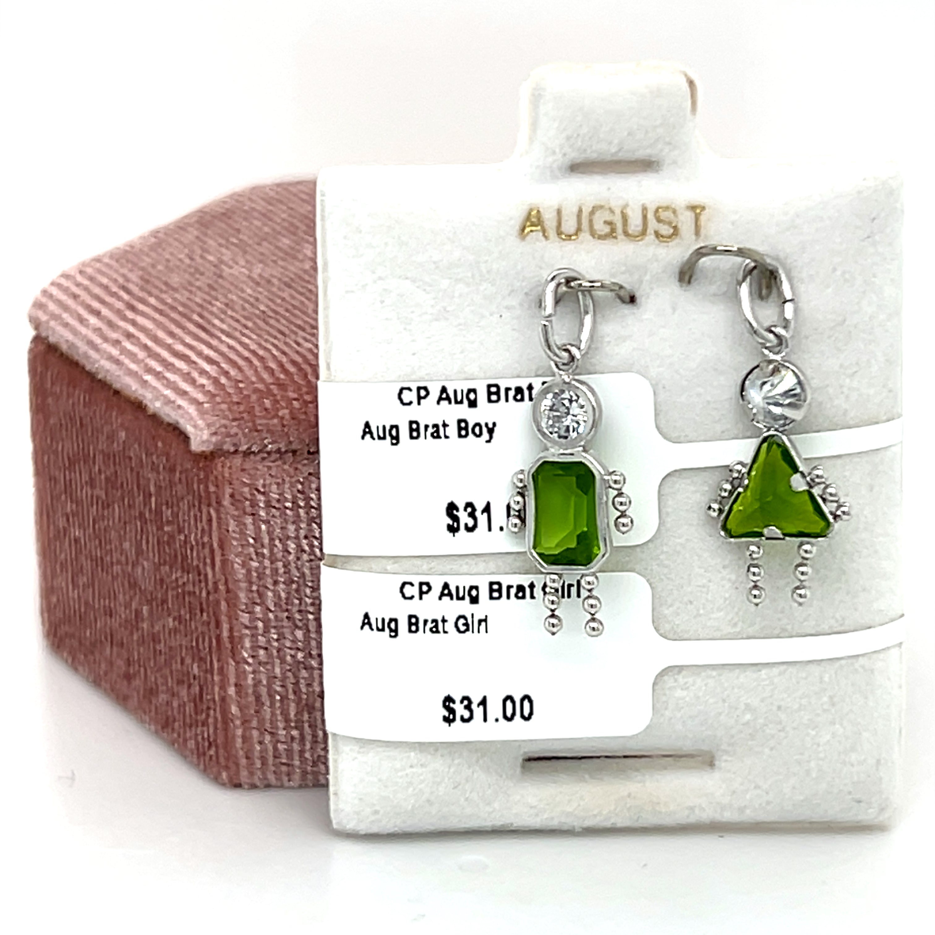 August Brat Boy Charm