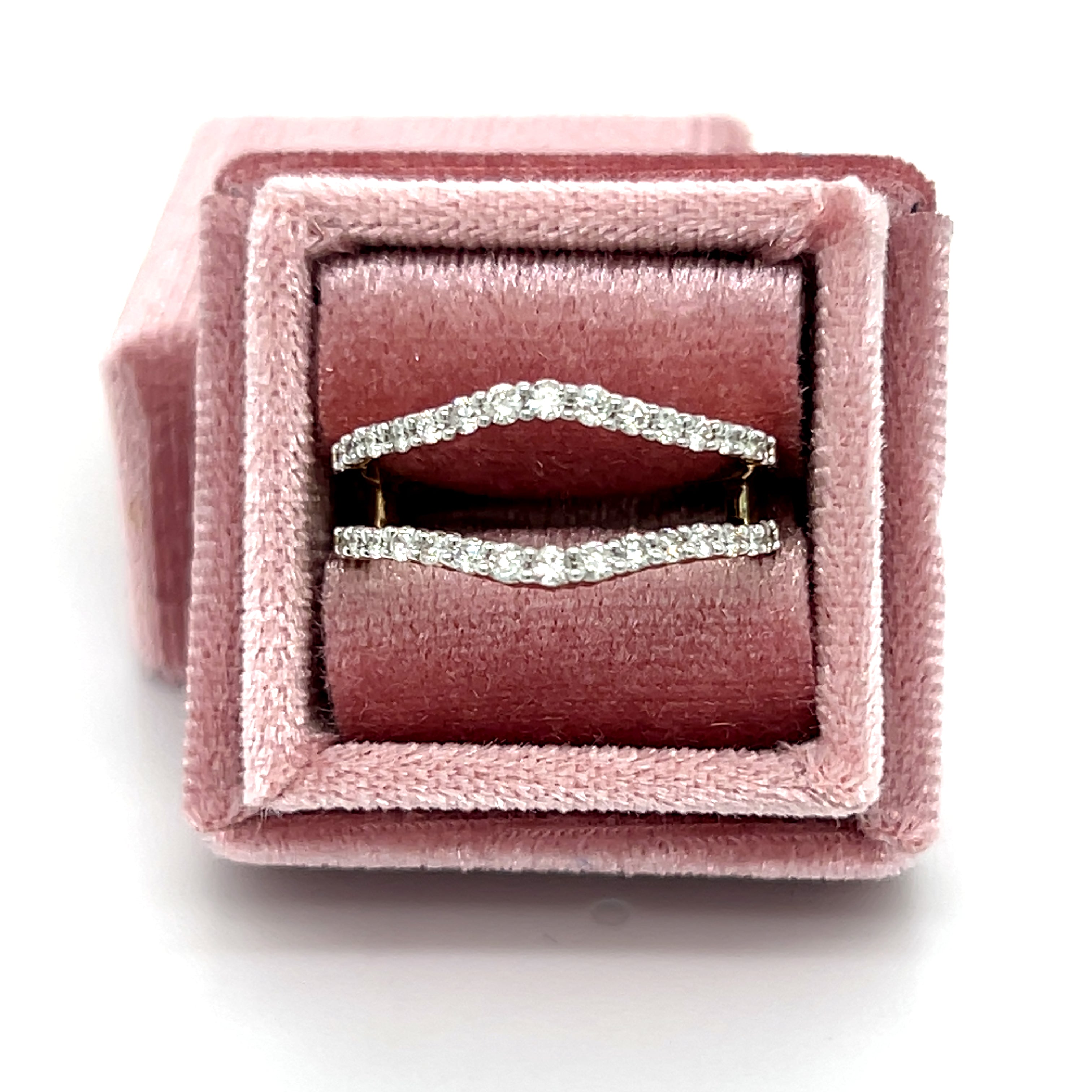 Diamond Wedding/Anniversary/Stackable Bands- Women's