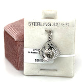 Silver Baseball/Softball Glove Charm