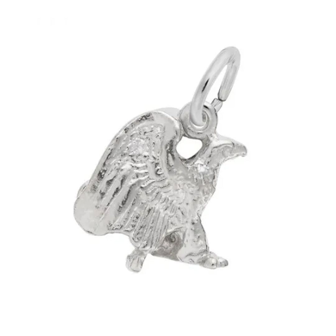 Silver Eagle Charm