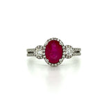 Colored Stone Rings  -  Women's