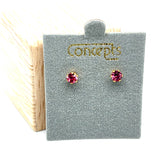 Concepts Gold-Tone 4mm October Allergy Free Earrings