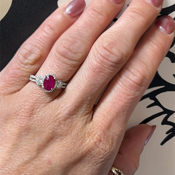 Colored Stone Rings  -  Women's