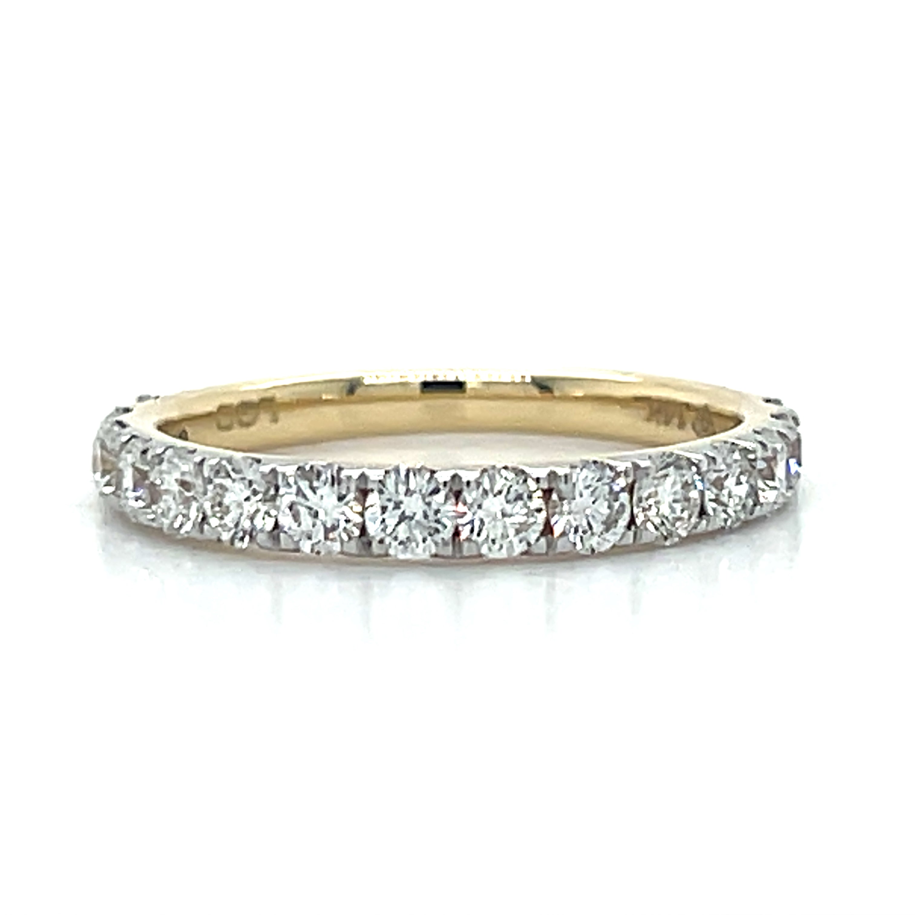 Yellow Gold Lab Grown Diamond Band