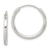 Silver Hoop Earrings