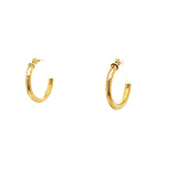 Precious Metal (No Stones) Earring