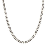 Men's Stainless Steel Miami Cuban Chain 20"