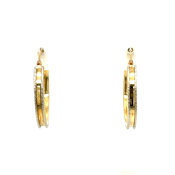 Precious Metal (No Stones) Earring