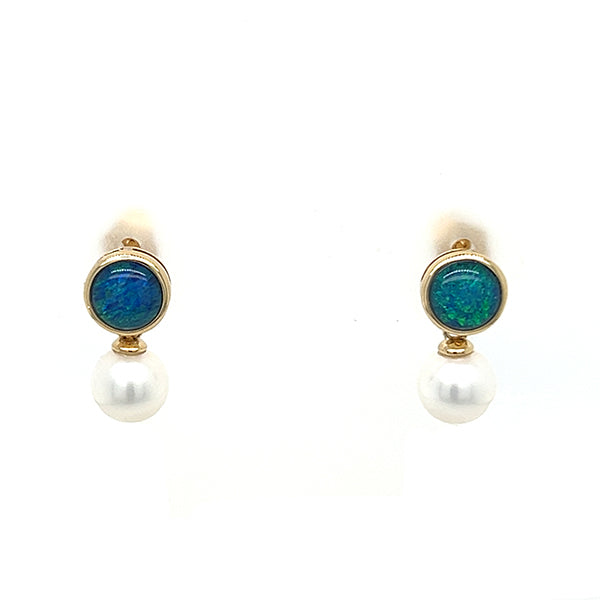 Colored Stone Earrings