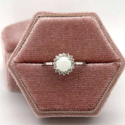 Colored Stone Rings  -  Women'