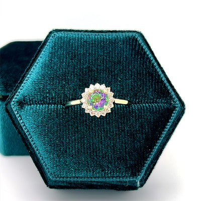 Colored Stone Rings  -  Women'