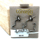 Star Hoop Allergy Free Earrings