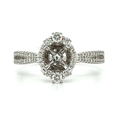 Diamond Semi-Mount Ring