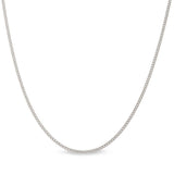 Kelly Waters Silver 1mm Curb Chain 20"