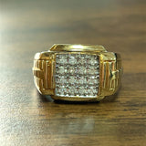 Diamond Fashion Rings  -  Men'