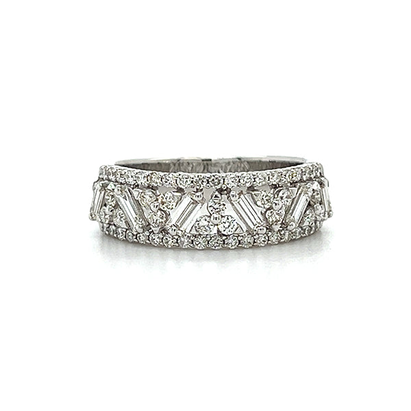 Diamond Wedding Bands  -  Women'