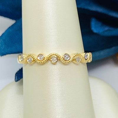 Diamond Wedding/Anniversary/Stackable Bands - Women's