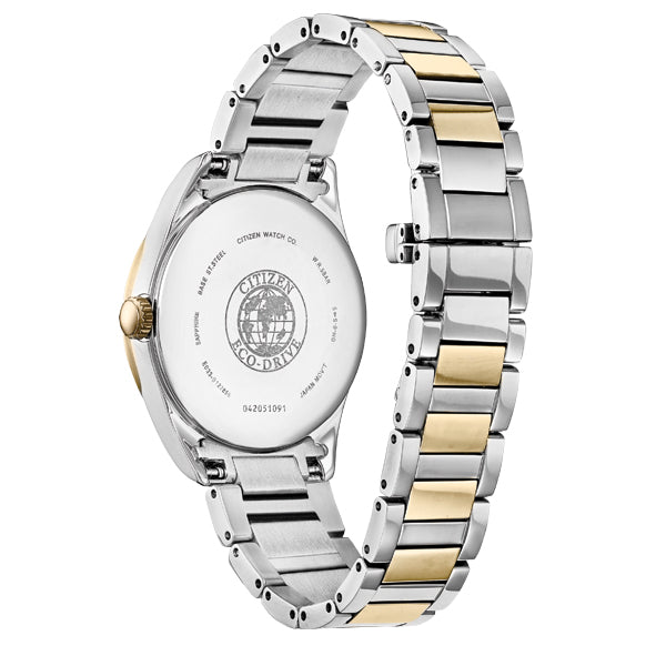 Ladies' Arezzo Diamond Accented Eco-Drive Watch