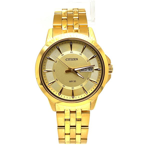 Citizen Men's Quartz Champagne Dial Watch