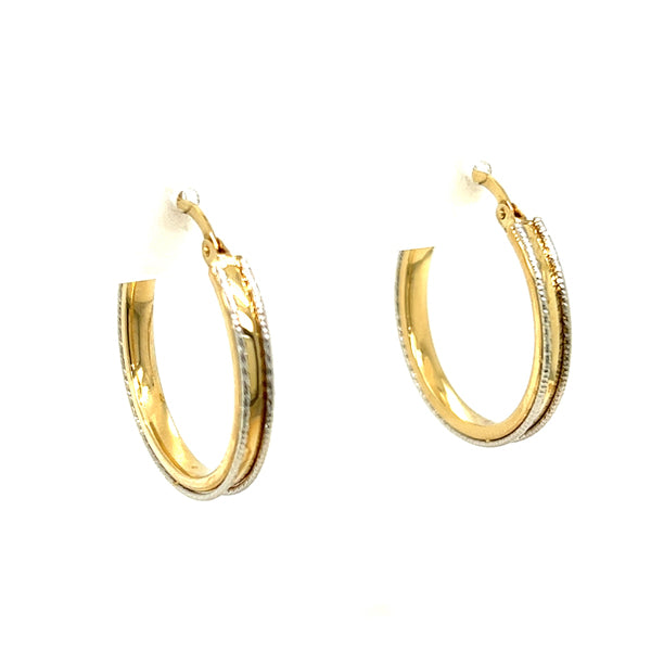 Precious Metal (No Stones) Earring