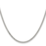 Stainless Steel 2.25mm Curb Chain 30"