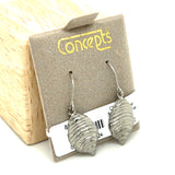Spiral Shell Fish Hook Allergy Free Earrings