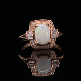 Colored Stone Rings  -  Women's